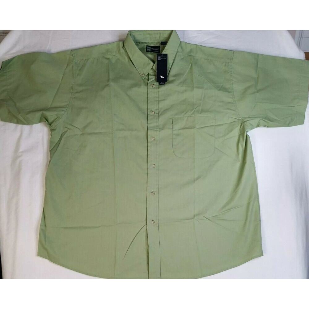Blue Generation Mens 2XL Short Sleeve Button Down Shirt